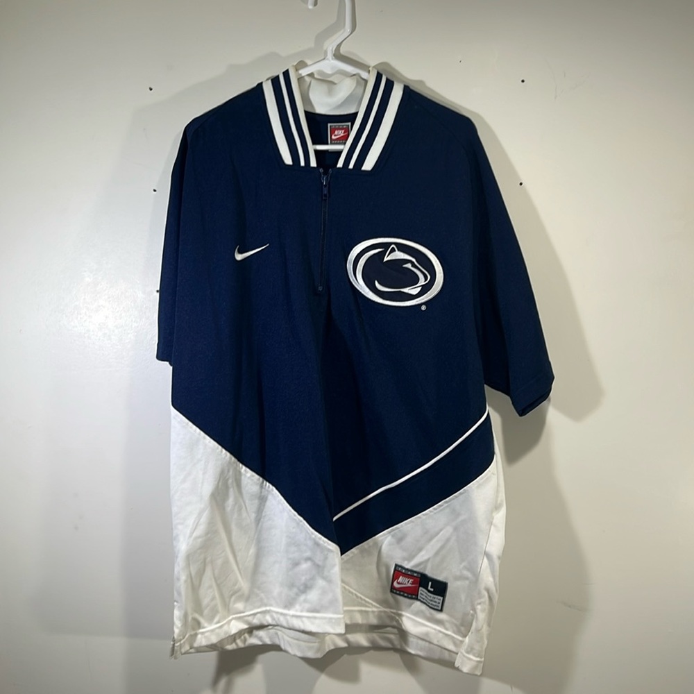 Nike Vintage Penn State Basketball shoot around warmup, Men size Large
